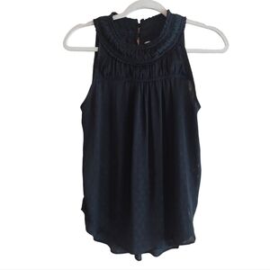 Maeve Sleeveless Embroidered Casual Top- size 0